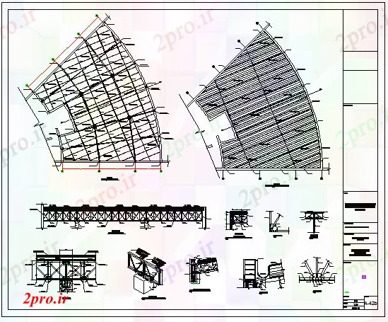 دانلود نقشه جزئیات ساخت و ساز طراحی جزئیات سقف آشپزخانه طراحی (کد58235)