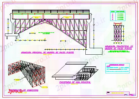 دانلود نقشه جزئیات ساخت و ساز طراحی ساخت و ساز نادرست طراحی پل مسلح (کد58347)