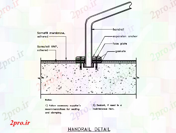 دانلود نقشه جزئیات ساخت و ساز قرار دادن جزئیات از دست کشمش (کد58595)