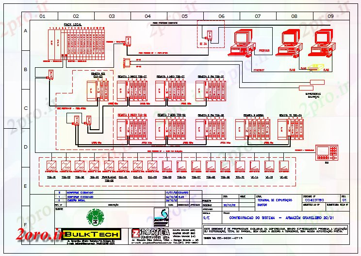 دانلود نقشه ماشین الات کارخانه جزئیات کامپیوترها ماشین آلات (کد58689)