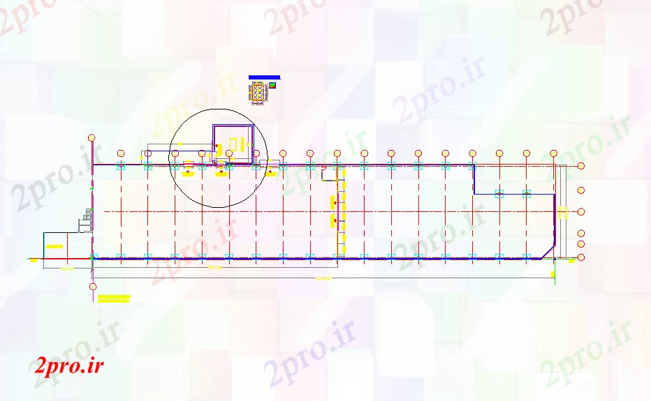 دانلود نقشه جزئیات ساخت و ساز جزئیات صوتی گیتس (کد58760)