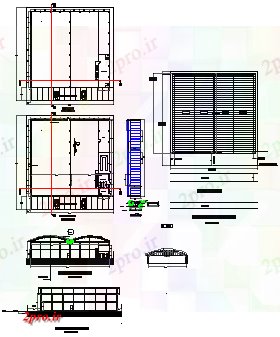 دانلود نقشه کارخانه صنعتی  ، کارگاه جزئیات ریخته صنعتی  از ساختار پوشش های فلزی طراحی (کد58852)