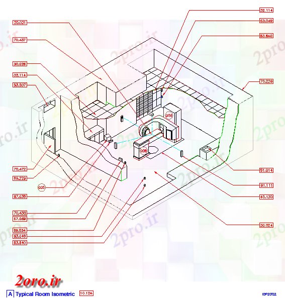 دانلود نقشه جزئیات ساخت و ساز جزئیات شتاب دهنده خطی (کد59018)