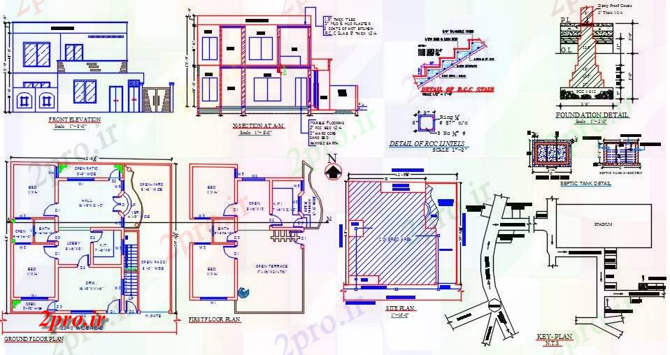 دانلود نقشه خانه مسکونی ، ویلاMarlah خانه طراحی 11 در 12 متر (کد59133)