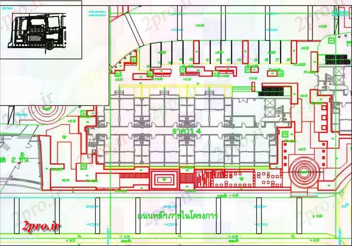 دانلود نقشه مسکونی ، ویلایی ، آپارتمان خانه سطح zoneE 19 در 57 متر (کد59161)