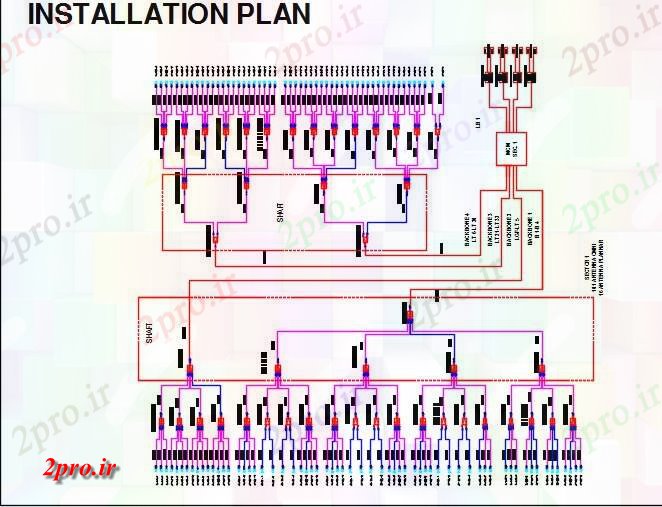 دانلود نقشه کارخانه صنعتی  ، کارگاه ثانیه شماتیک 1 (کد59319)