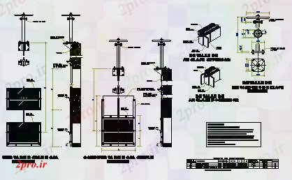 دانلود نقشه جزئیات ساخت و ساز طراحی جزئیات از قطعات نازک کاری چوب دروازه طراحی (کد59351)