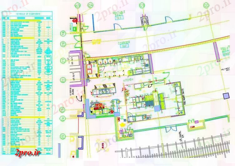 دانلود نقشه مسکونی ، ویلایی ، آپارتمان خانه یک پلینزی 90 در 147 متر (کد59500)