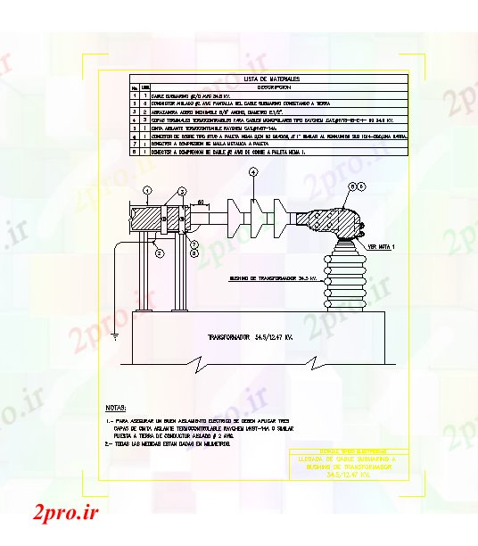 دانلود نقشه جزئیات ساخت و ساز اطلاعات برق (کد59589)