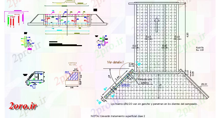 دانلود نقشه جزئیات ساخت و ساز Sewerty PEH (کد59702)