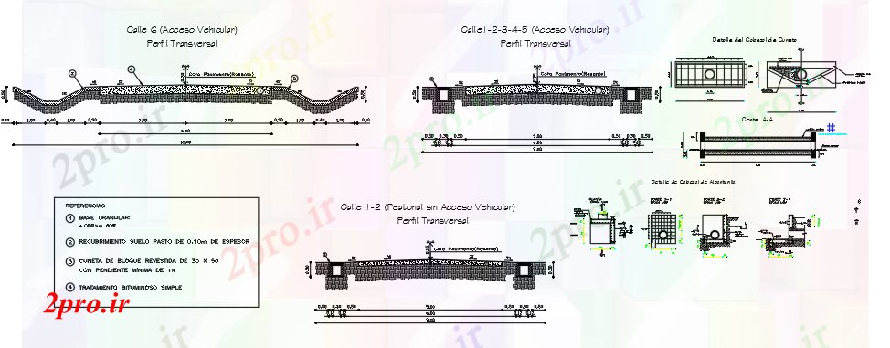 دانلود نقشه جزئیات ساخت و ساز جزئیات فاضلاب bolsterz (کد59703)