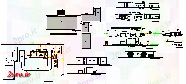 دانلود نقشه کارخانه صنعتی  ، کارگاه طراحی کارخانه های لبنی (کد59925)