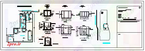 دانلود نقشه کارخانه صنعتی  ، کارگاه پنیر کارخانه فرآوری طراحی (کد60111)