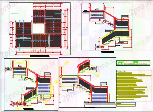 دانلود نقشه ساختمان دولتی ، سازمانی طرحی کف طرح 5 در 5 متر (کد60414)