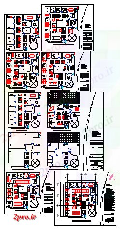 دانلود نقشه ساختمان اداری - تجاری - صنعتی دفاتر پیشنهادی طراحی کارخانه (کد60463)