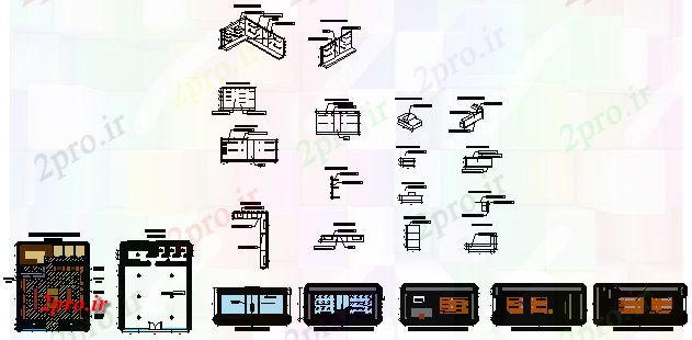 دانلود نقشه کارخانه صنعتی  ، کارگاه گلدان و تابه برای پوشیدن طراحی زنان (کد60503)