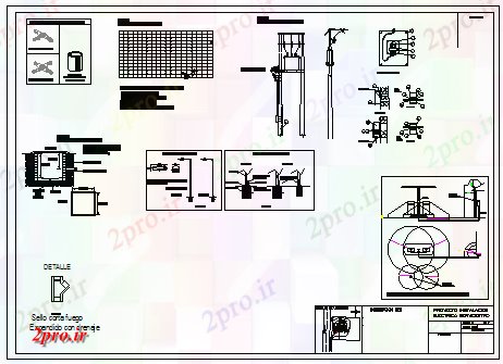 دانلود نقشه کارخانه صنعتی  ، کارگاه ایستگاه سوخت طراحی (کد60516)