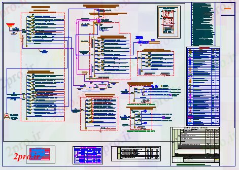 دانلود نقشه معماری برق نمودار خط طراحی طراحی پروژه بانک (کد60637)