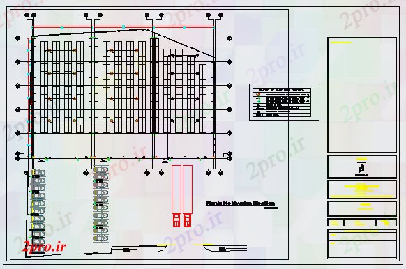 دانلود نقشه معماری طرحی برق طراحی کارخانه های صنعتی  (کد60664)