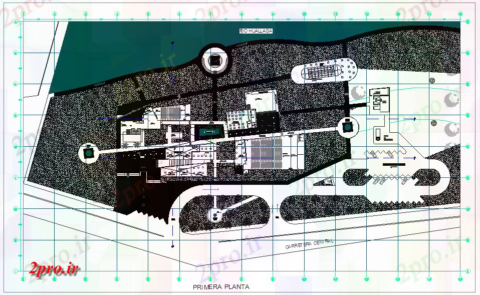 دانلود نقشه برنامه ریزی شهری طرحی مرکز فرهنگی (کد60713)