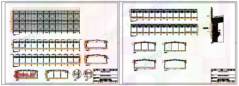 دانلود نقشه کارخانه صنعتی  ، کارگاه سوله صنعتی  طراحی پروژه (کد60714)