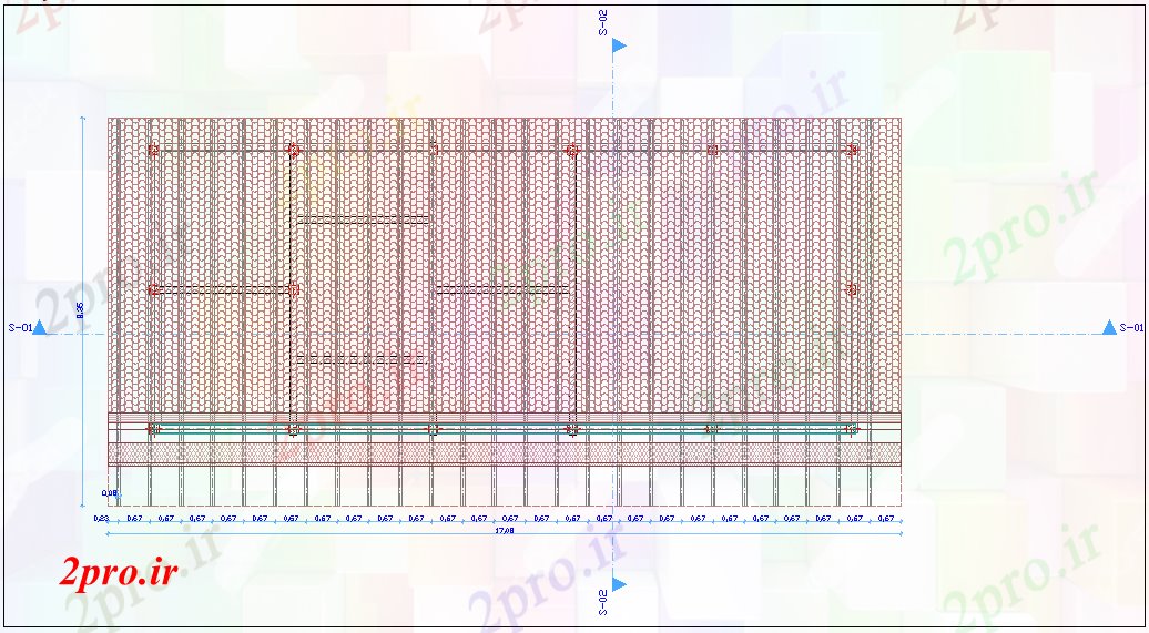 دانلود نقشه جزئیات ساخت و ساز طراحی ساخت و ساز خانه با تراس (کد60760)