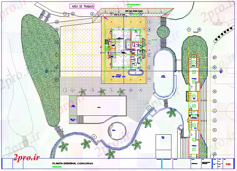 دانلود نقشه باشگاه طراحی خانه باشگاه 18 در 21 متر (کد60763)