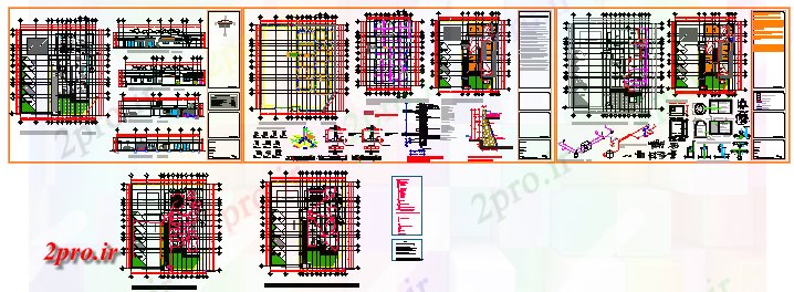 دانلود نقشه بیمارستان - درمانگاه - کلینیک کلینیک روستایی طراحی 14 در 26 متر (کد60811)