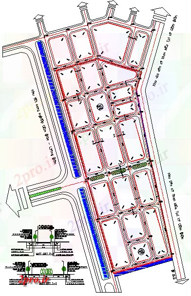 دانلود نقشه کارخانه صنعتی  ، کارگاه کارخانه صنعتی  ، کارگاه طراحی معماری (کد61086)