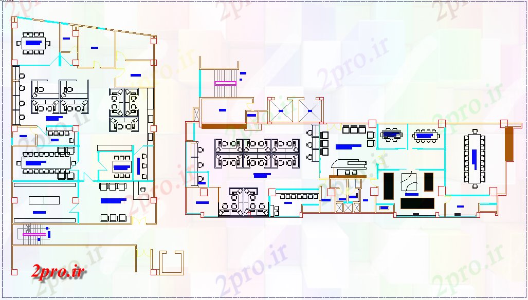 دانلود نقشه ساختمان مرتفعطرحی برج عدی 10 در 33 متر (کد61103)