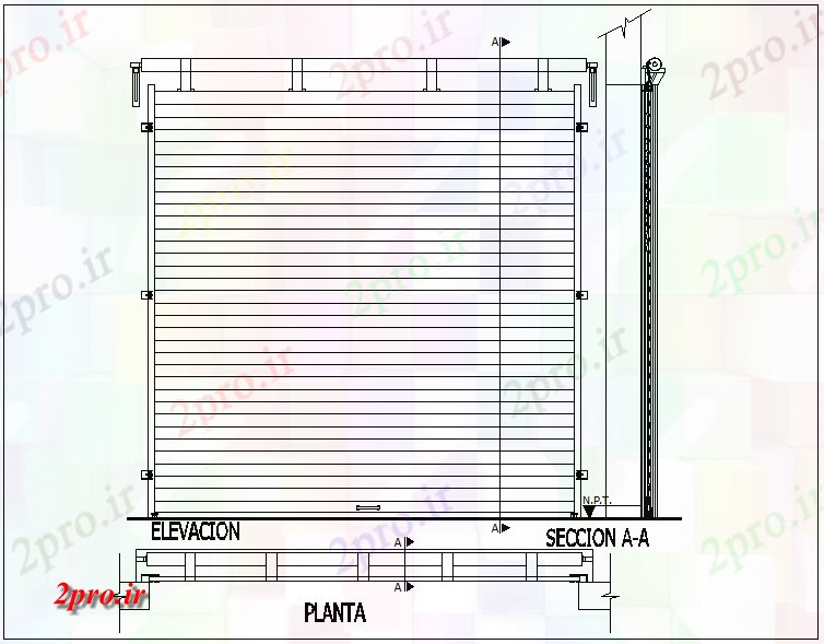 دانلود نقشه جزئیات طراحی در و پنجره  فویل نظر طراحی درب در تریدی (کد61449)