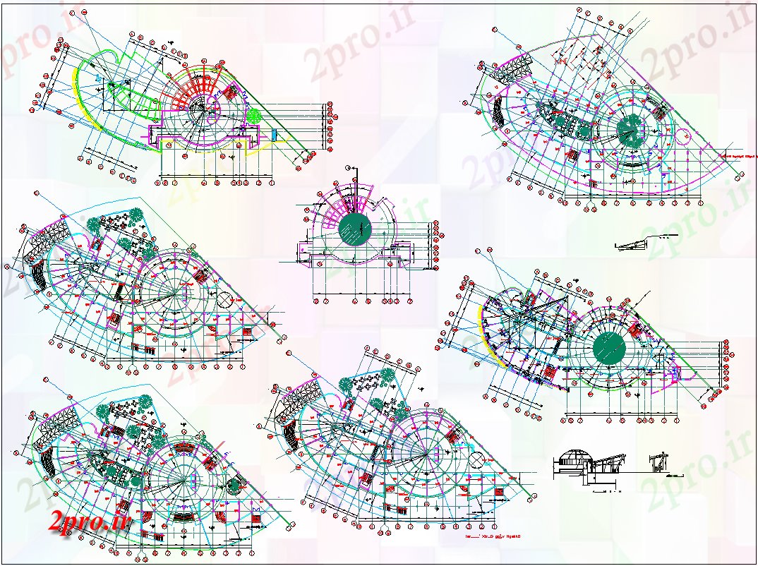 دانلود نقشه ساختمان اداری - تجاری - صنعتی طرحی های سرگرم کننده ساخت طرحی پروژه (کد61707)