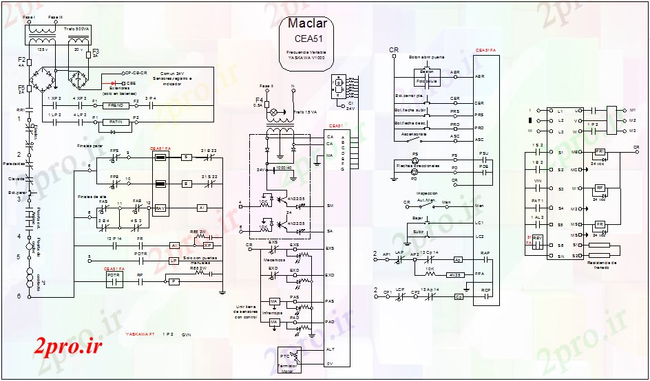 دانلود نقشه طراحی داخلی برق دراز کردن طراحی برای سیستم کنترل موتور (کد61761)