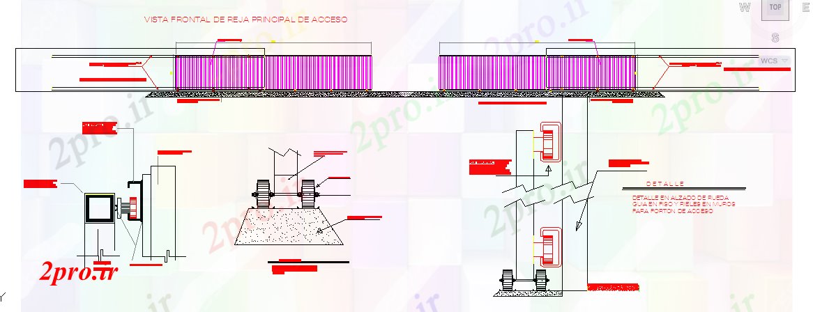 دانلود نقشه جزئیات طراحی در و پنجره  کشویی دربهای کنترلی طراحی (کد61807)