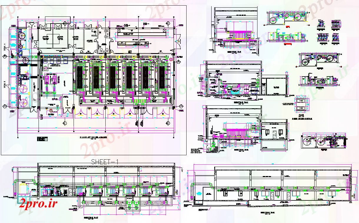 دانلود نقشه تجهیزات بهداشتی  ساختمان لوله کشی طراحی (کد61912)