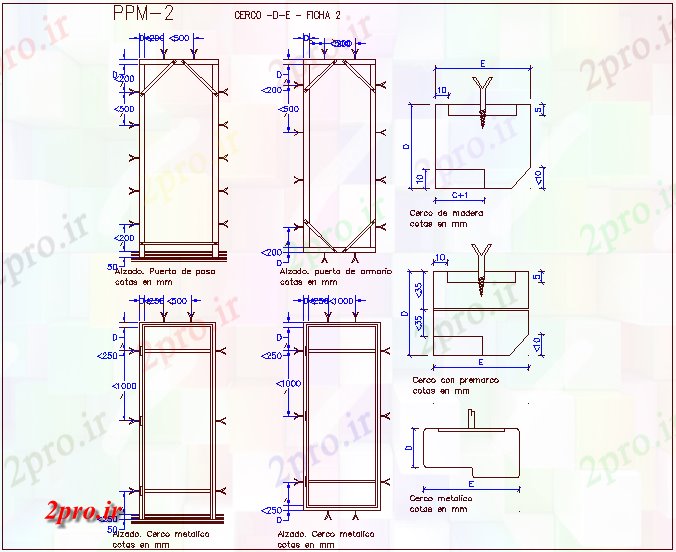 دانلود نقشه جزئیات طراحی در و پنجره  نظر طراحی درب گام با قاب های چوبی طراحی  (کد62089)