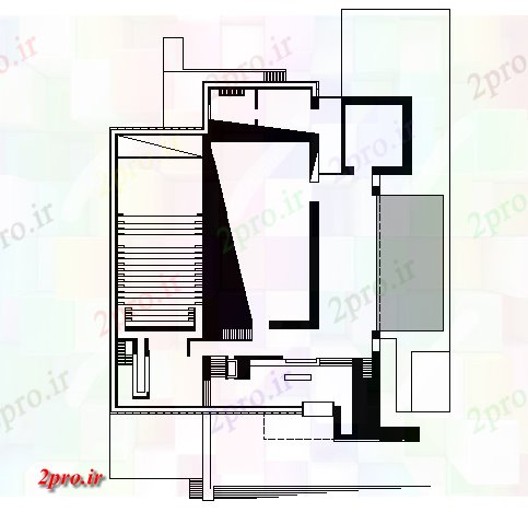 دانلود نقشه جزئیات ساخت و ساز دیوار ساخت و ساز  Office  (کد62113)