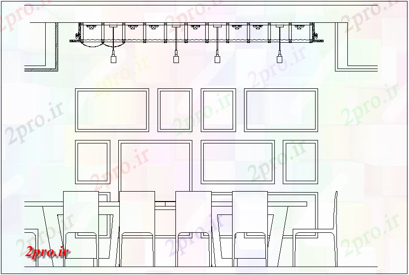 دانلود نقشه هتل - رستوران - اقامتگاه  نظر طراحی هتل با نمای نما هتل (کد62352)