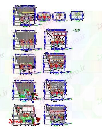 دانلود نقشه مسکونی  ، ویلایی ، آپارتمان  برج طراحی آپارتمان   (کد62407)