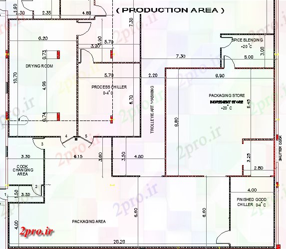 دانلود نقشه معماری معروف  زمینی طراحی طبقه جده-ساپکو  (کد62426)