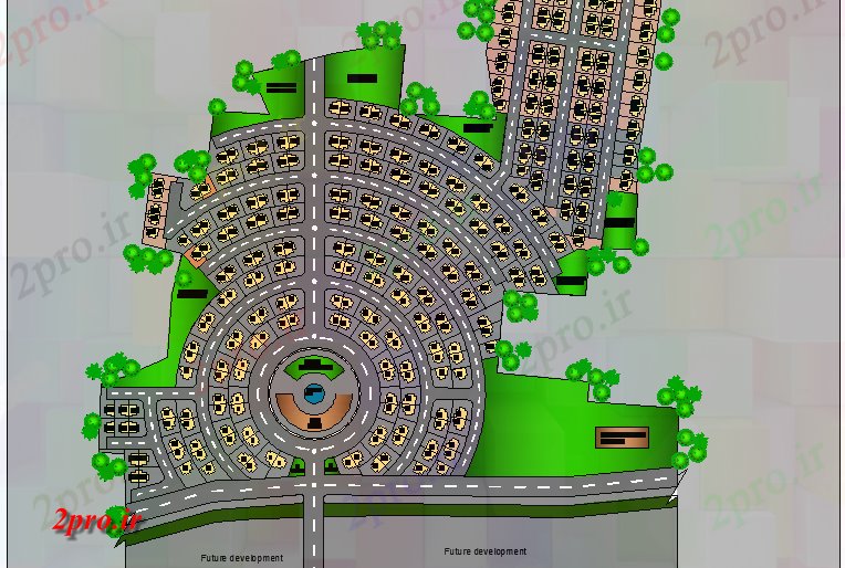دانلود نقشه دانشگاه ، آموزشکده ، مدرسه ، هنرستان ، خوابگاه -  معماری طرحی از مدرسه Gurukul تریدی (کد62759)