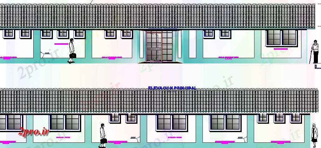 دانلود نقشه بیمارستان -  درمانگاه -  کلینیک بخش جزئیات  بیمارستان روستایی  (کد62809)