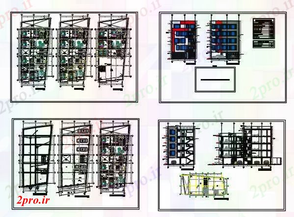 دانلود نقشه خانه مسکونی ، ویلاfloors ساخت file 11 در 20 متر (کد63284)