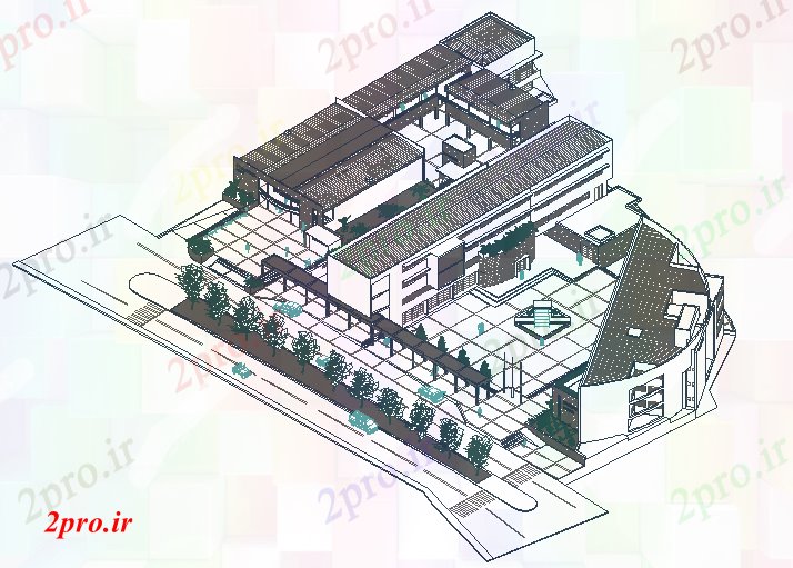 دانلود نقشه  طراحی  دولت موزه نمای  (کد63301)