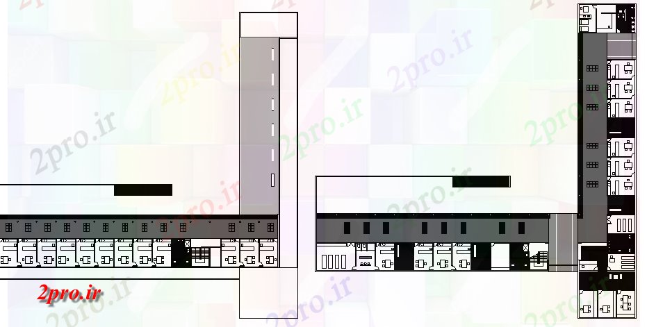 دانلود نقشه بیمارستان - درمانگاه - کلینیک پروژه بهداشت مرکز جدید کارخانه نمای، ساختار اطلاعات 65 در 65 متر (کد63313)