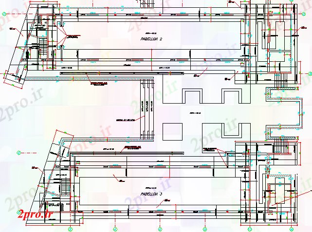 دانلود نقشه دانشگاه ، آموزشکده ، موسسه -   معماری دانشکده طراحی و ساختار (کد63414)