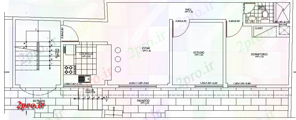دانلود نقشه مسکونی  ، ویلایی ، آپارتمان  چند طبقه خانه طراحی و جزییات  ساختار  (کد63720)