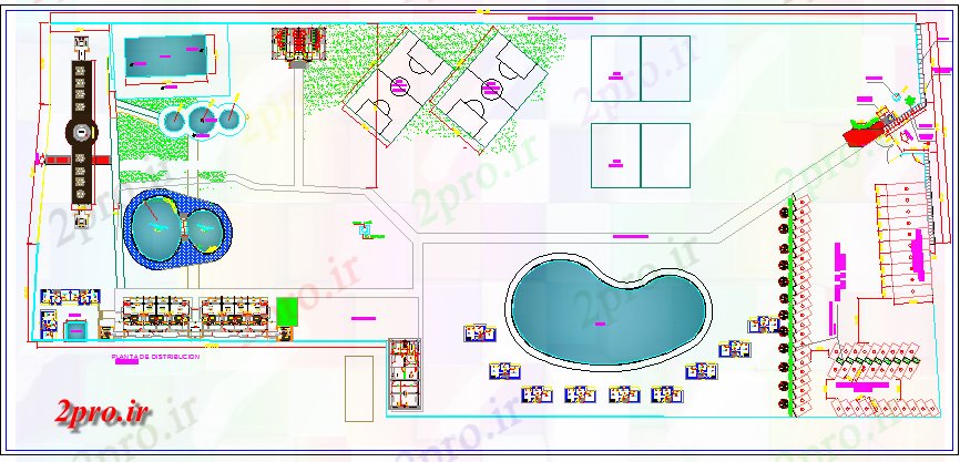 دانلود نقشه باشگاه طرحی سایت از  قوس باشگاه خانه معماری طرحی  (کد63897)
