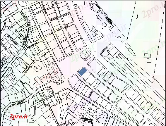 دانلود نقشه ساختمان دولتی ، سازمانی آتش محله سر ساختمان معماری طرحی 17 در 26 متر (کد63974)