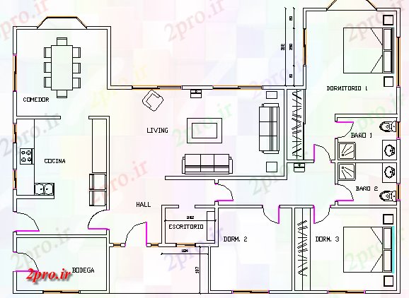 دانلود نقشه مسکونی ، ویلایی ، آپارتمان تابستانی معماری طرحی و جزئیات ساختار 11 در 15 متر (کد64003)